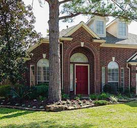 Landscaped Yard